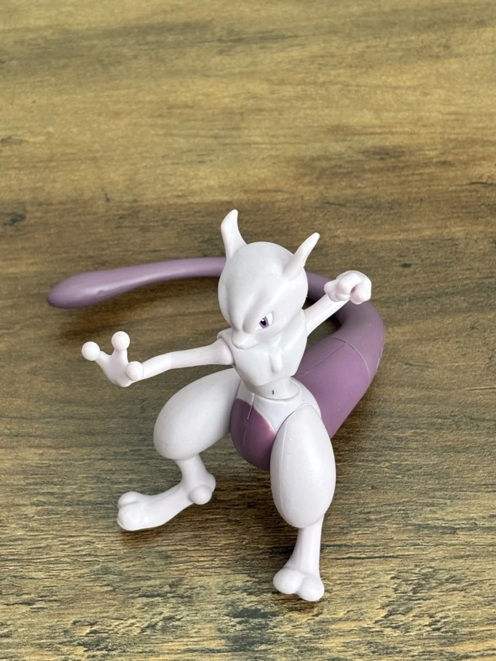Pokemon Mewtwo Battle Feature Action Figure Toy Cake Topper 2019 Waist Twists